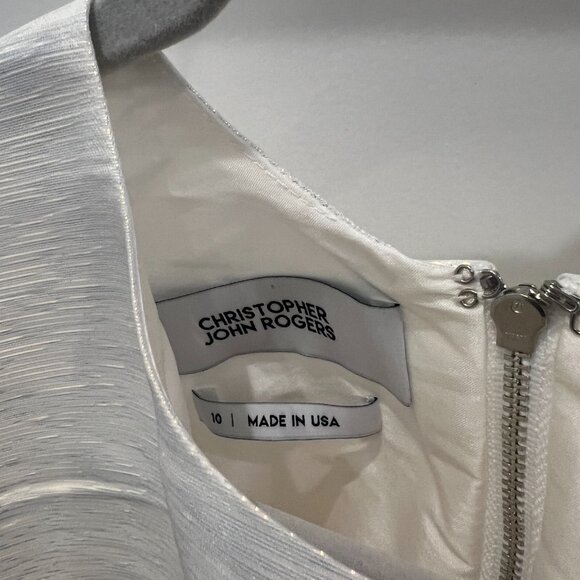 Christopher John Rogers 100% Silk Top - Picture 2 of 4